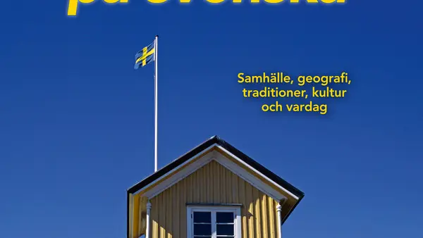 Framsida till boken Sverige på svenska.