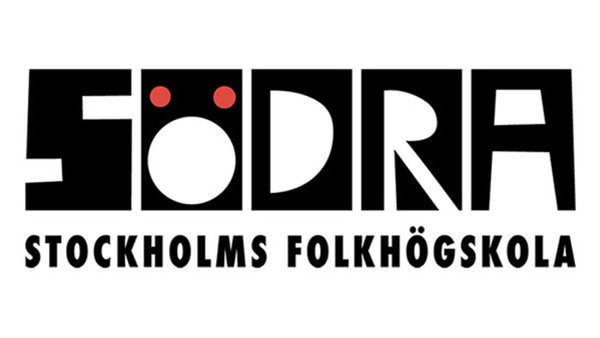 Södra Stockholms Folkhögskolas logotyp.