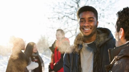 Glada deltagare på Folkuniversitetets föreläsningar