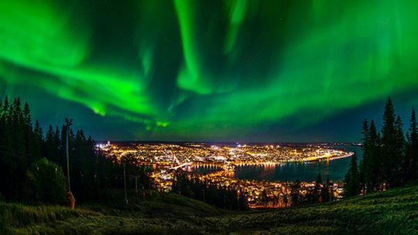 bo i Östersund och se norrsken