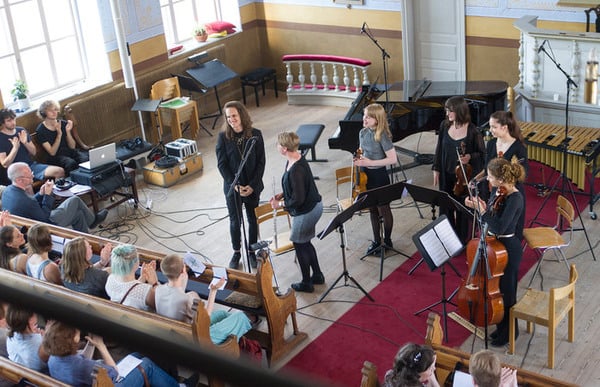 Festivalen Ljudvågor 2017 på Gotlands Tonsättarskola.