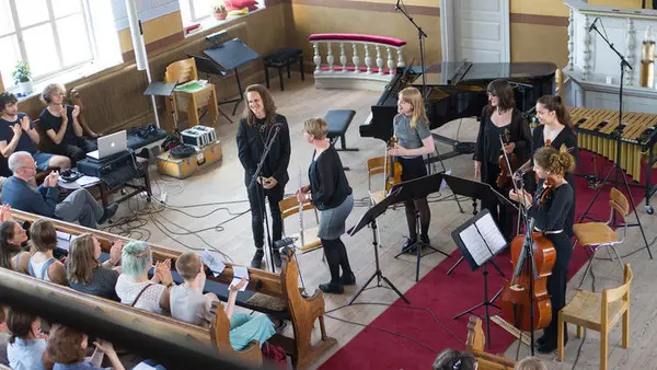 Festivalen Ljudvågor 2017 på Gotlands Tonsättarskola.