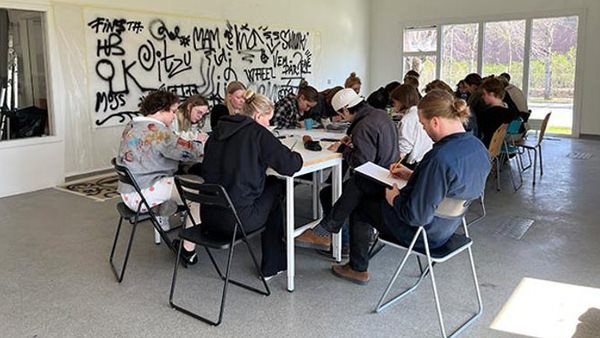 Workshop med Finsta på Lunds Konst/Designskola